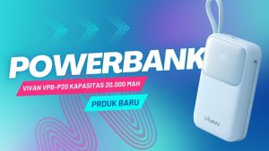 Spesifikasi Lengkap Powerbank Vivan VPB-P20, Kapasitas Hingga 20000 mAh!